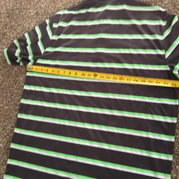 Nike Dri Fit Polo Shirt Mens Striped Short Sleeve‎ Golf Performance XL
T7 - Picture 8 of 8